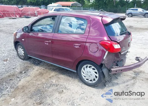 2017 Mitsubishi Mirage Es из США, поврежденный, VIN ML32A3HJ4HH000569